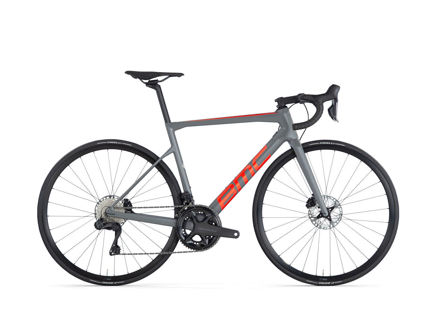 2024 BMC Teammachine SLR TWO Road Bike [Colour: Grey/Orange/Black] [Size: M (54cm)]