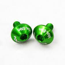 Fouriers Bottle Cage Bolts BN-M002 - 10mm / Apple Green