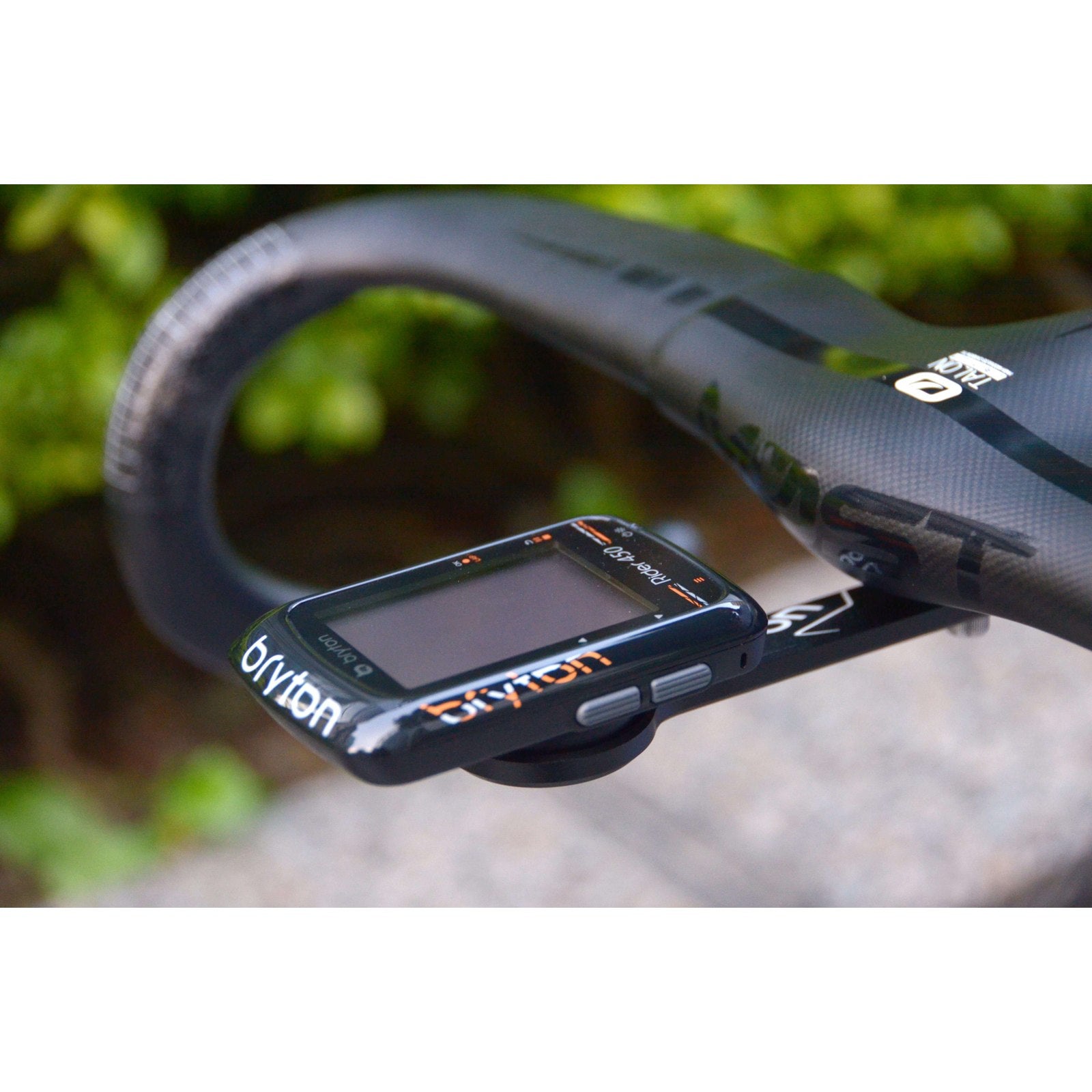 Bryton Out Front Race Mount Black - For Integrated Aero Handlebars