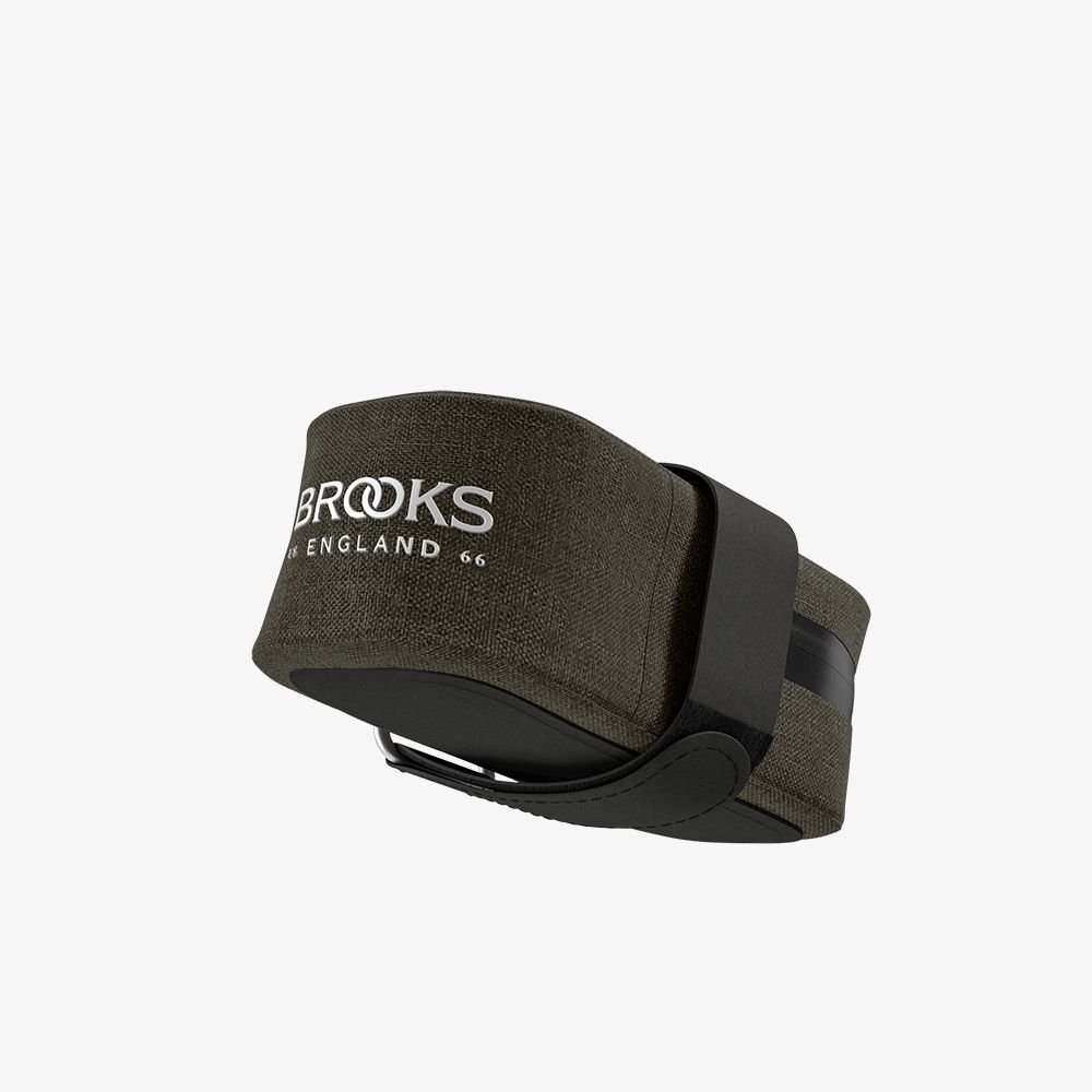 Brooks England Scape Saddle Pocket Bag [Colour: Mud Green] 