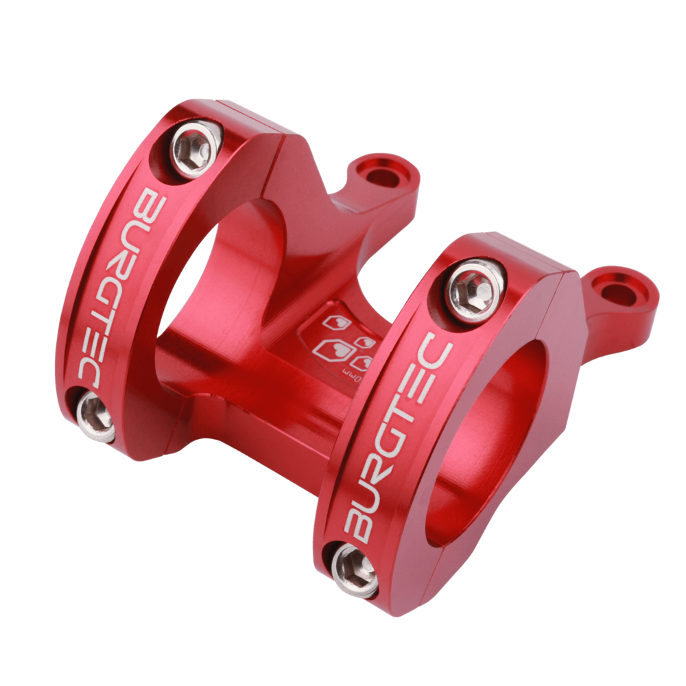 Burgtec Direct Mount Boxxer Stem 31.8mm Reach:40mm Red