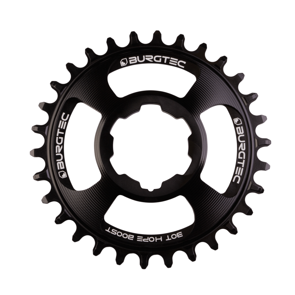 Burgtec Thick-Thin Chainring Hope Boost Direct 30T Black