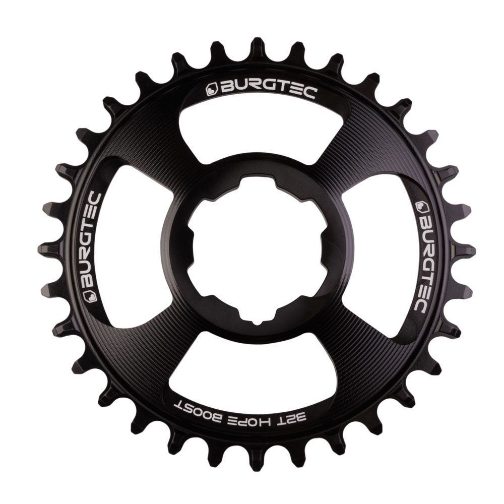 Burgtec Thick-Thin Chainring Hope Boost Direct 32T Black