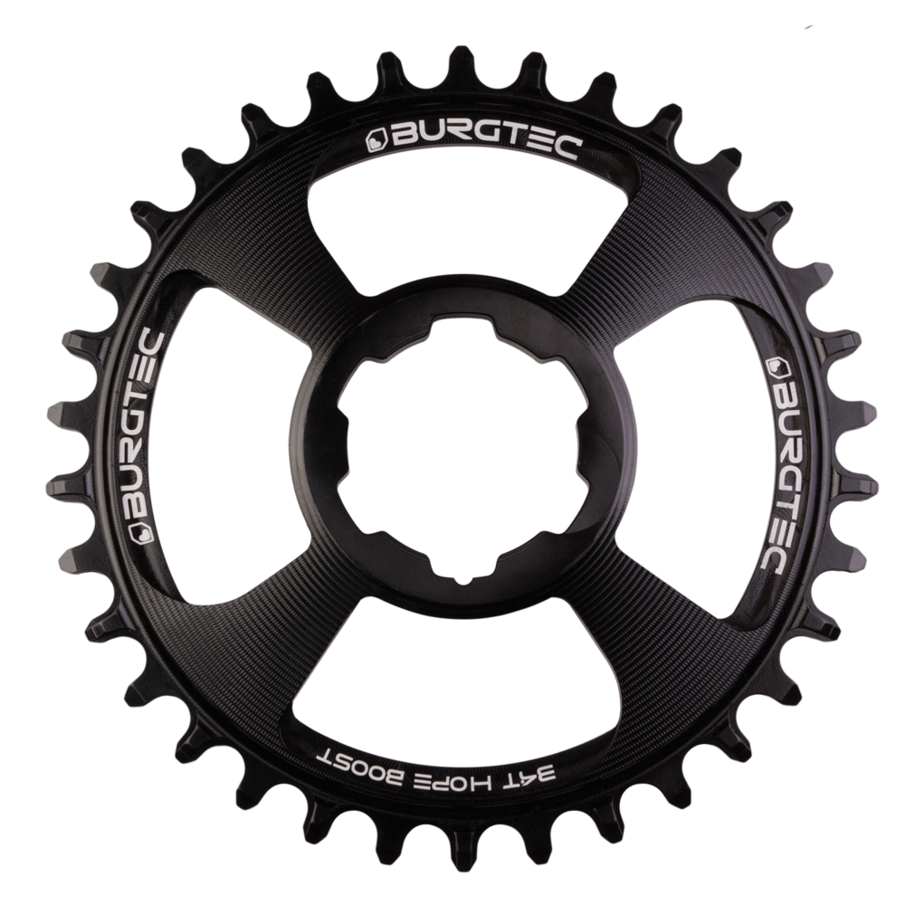 Burgtec Thick-Thin Chainring Hope Boost Direct 34T Black