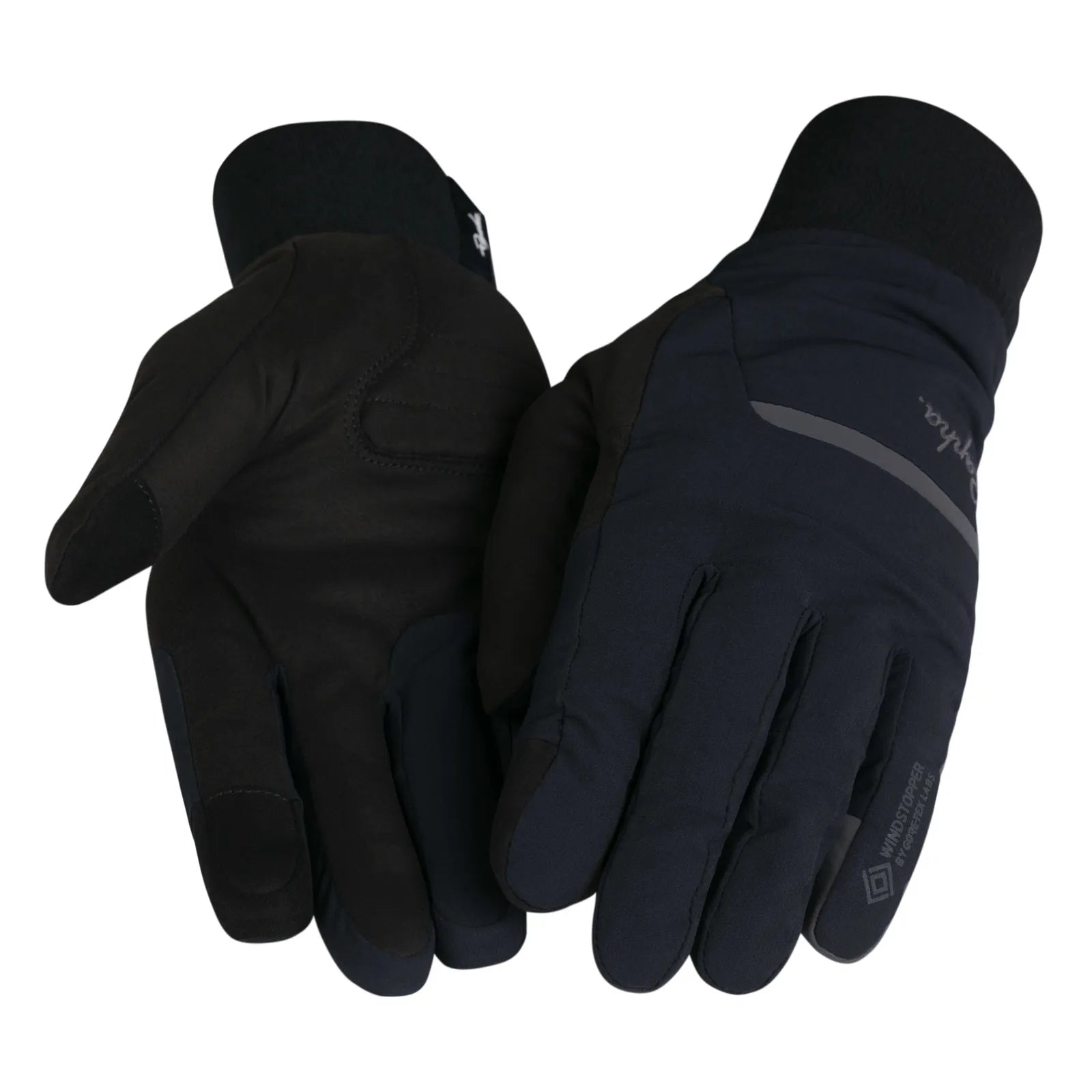 Rapha WINDSTOPPER Insulated Gloves Black/Grey Reflective [Size: L]