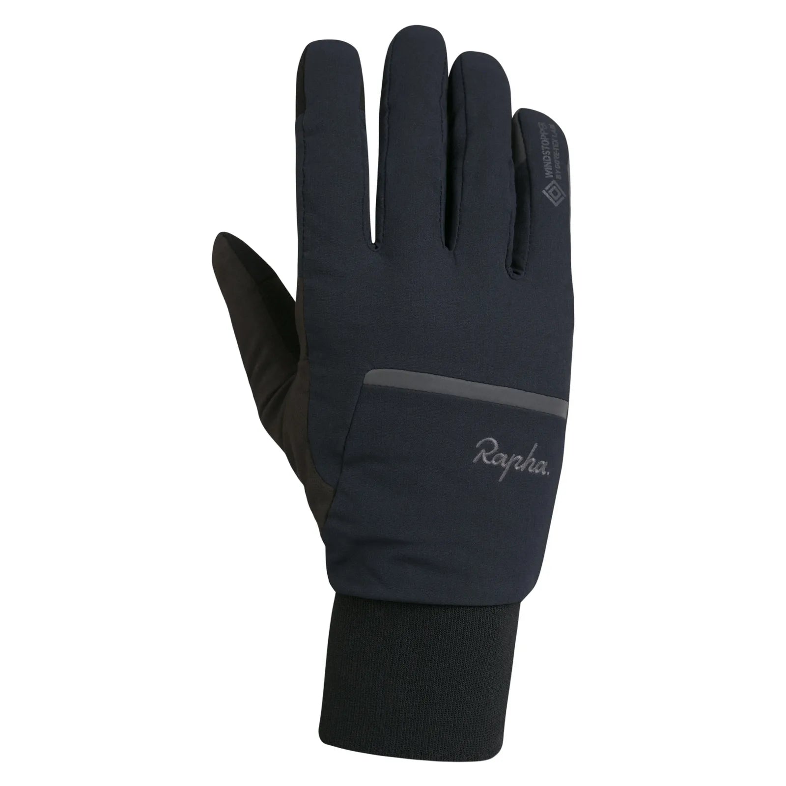 Rapha WINDSTOPPER Insulated Gloves Black/Grey Reflective [Size: L]