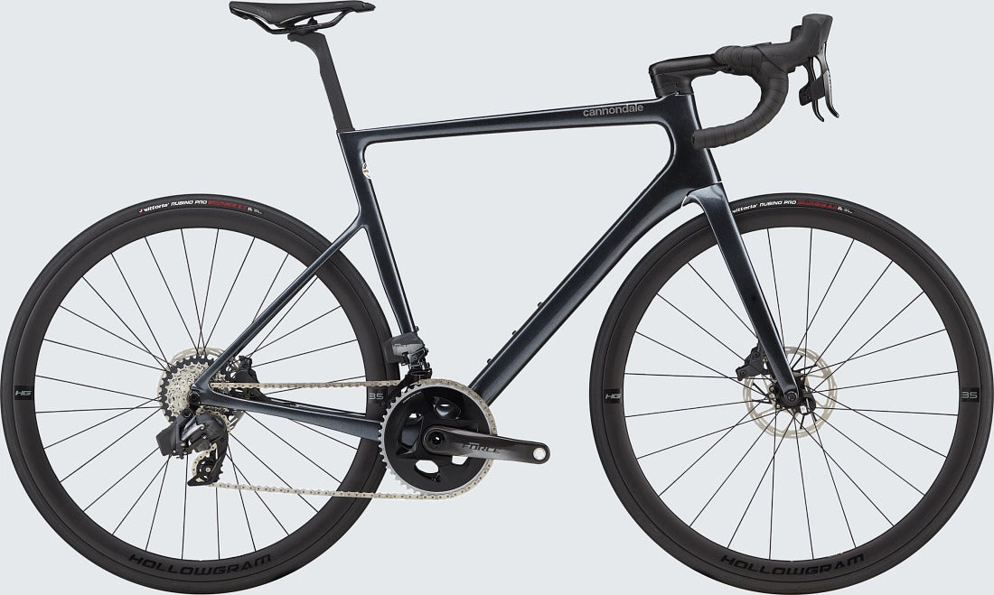 2022 Cannondale SuperSix Evo Carbon Disc Force AXS Aero Road Bike Black Magic