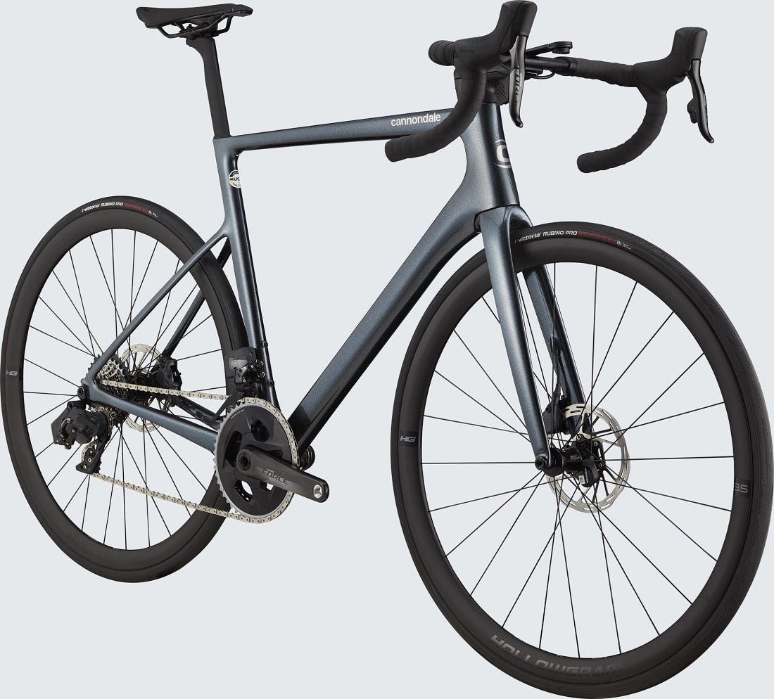 2022 Cannondale SuperSix Evo Carbon Disc Force AXS Aero Road Bike Black Magic