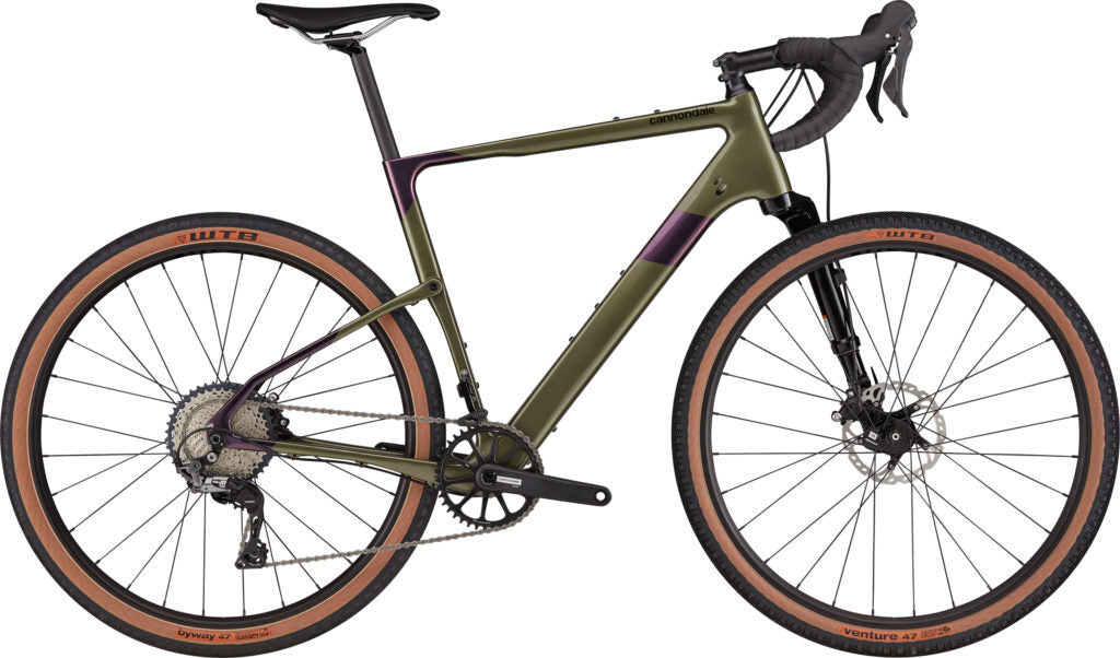 2021 Cannondale Topstone Carbon Lefty 3 - Small - Mantis