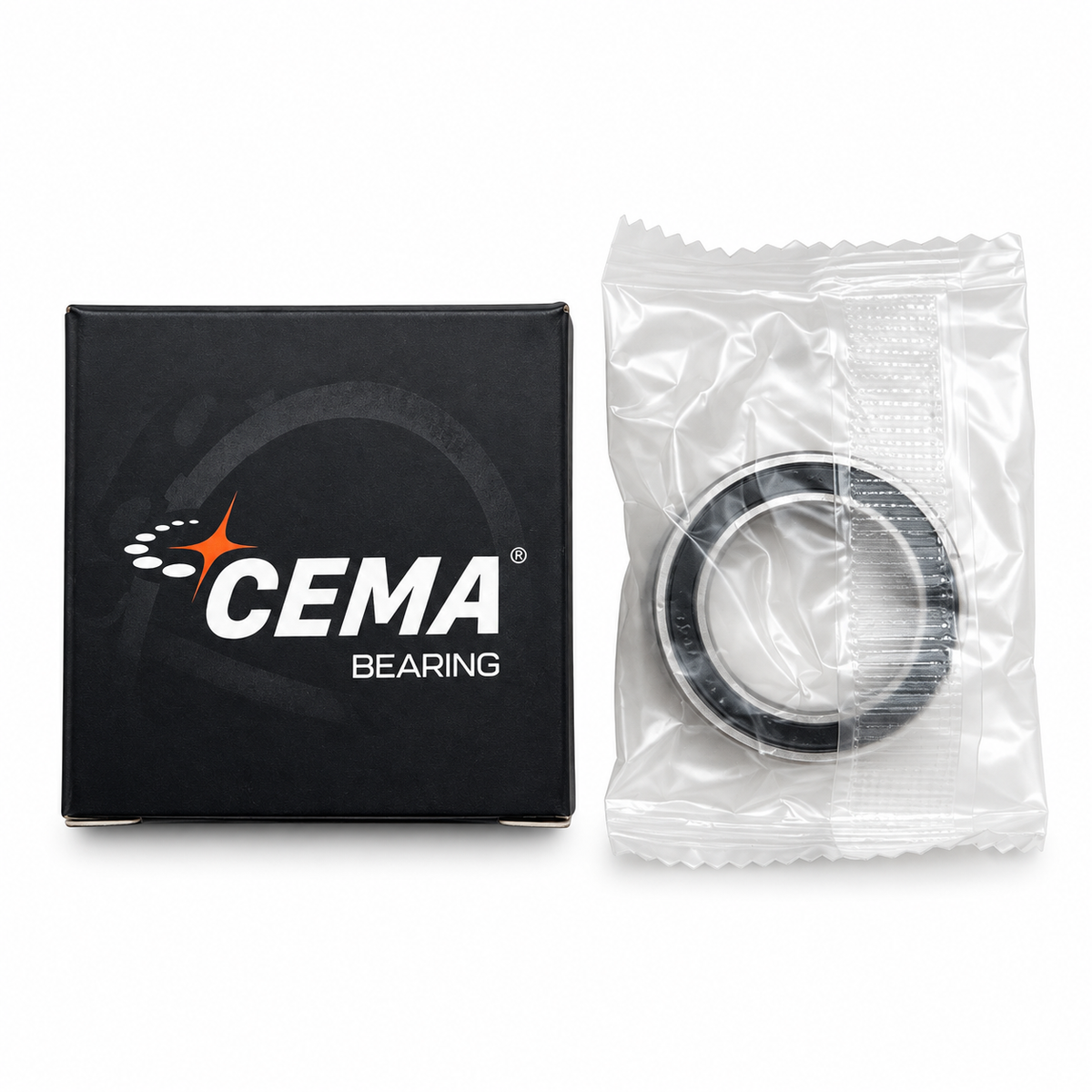 Cema Sealed Hub Bearing 6803LLB 17x26x5mm Chrome Steel