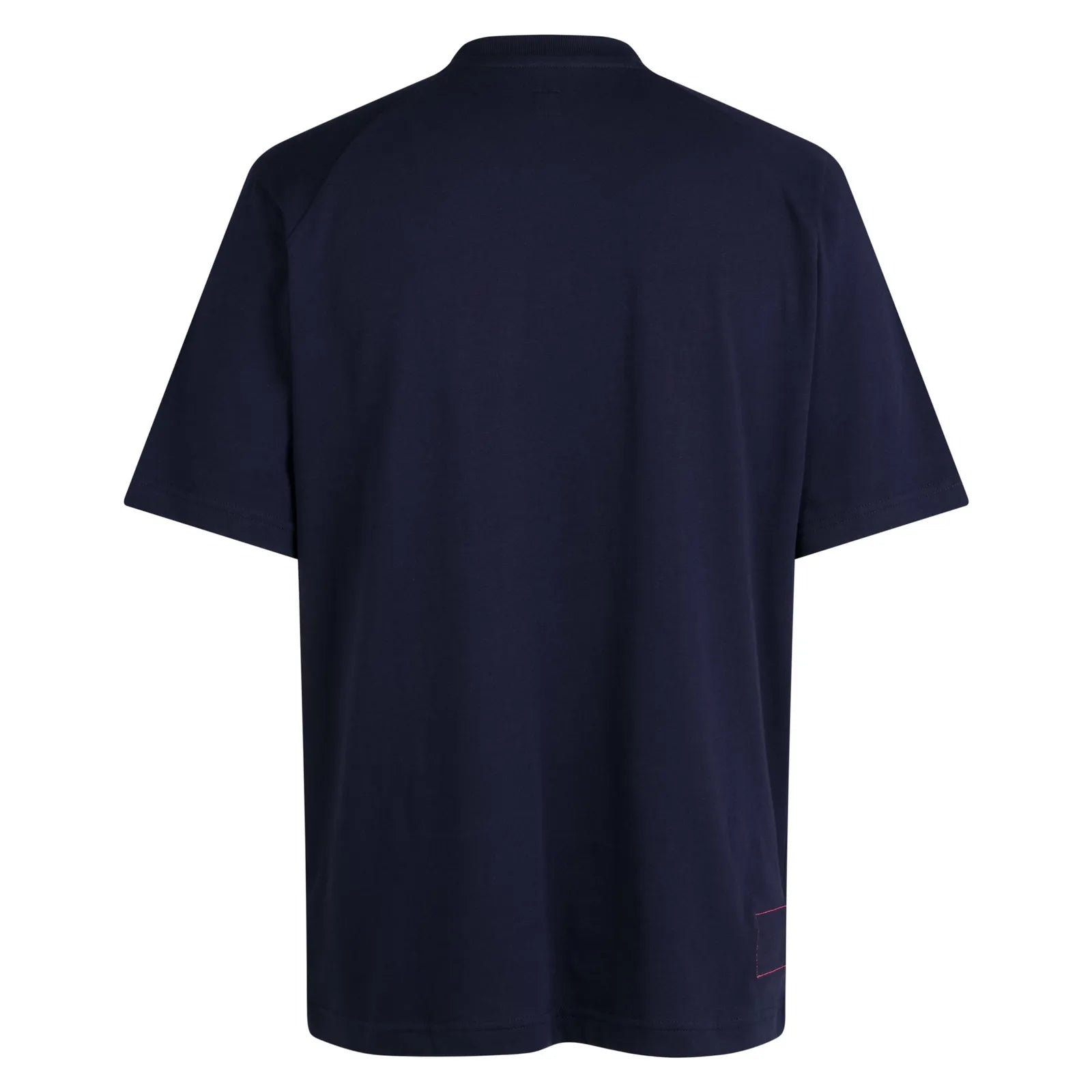 Rapha Men's Logo T-Shirt [Colour: Dark Navy/High-Vis Pink] [Size: L]