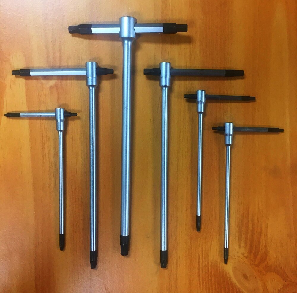 Clever Standard T-Hande Rescue Allen Key Set (inc 2/2.5/3/4/5/6mm)