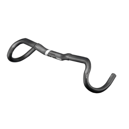 Controltech EXL Gravel Compact Carbon Drop Bar 31.8x440mm Flare:16deg Matte Black/Grey