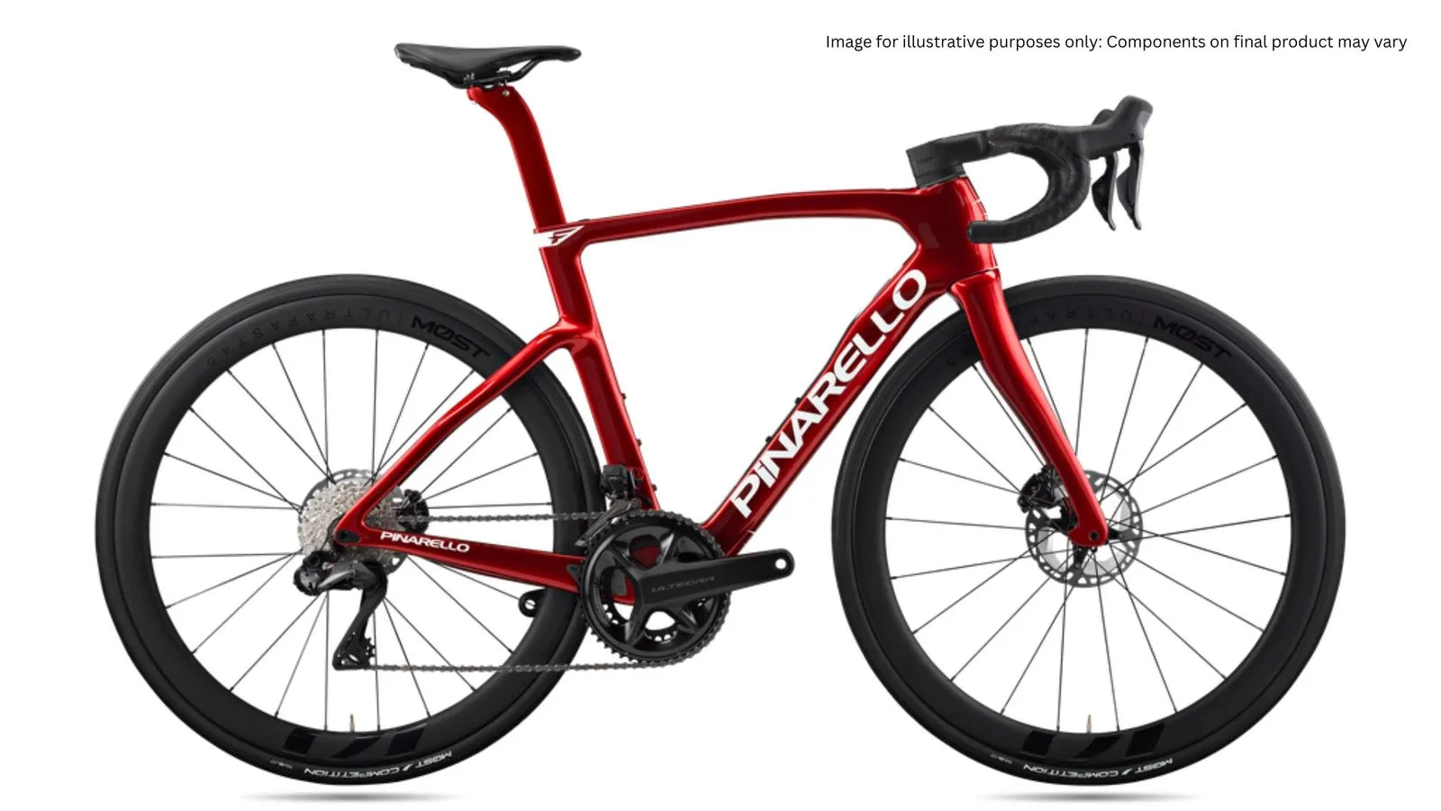 2026 Pinarello F7 Force AXS Road Bike - 46.5cm / Starry Red Shiny
#colour_starry red shiny