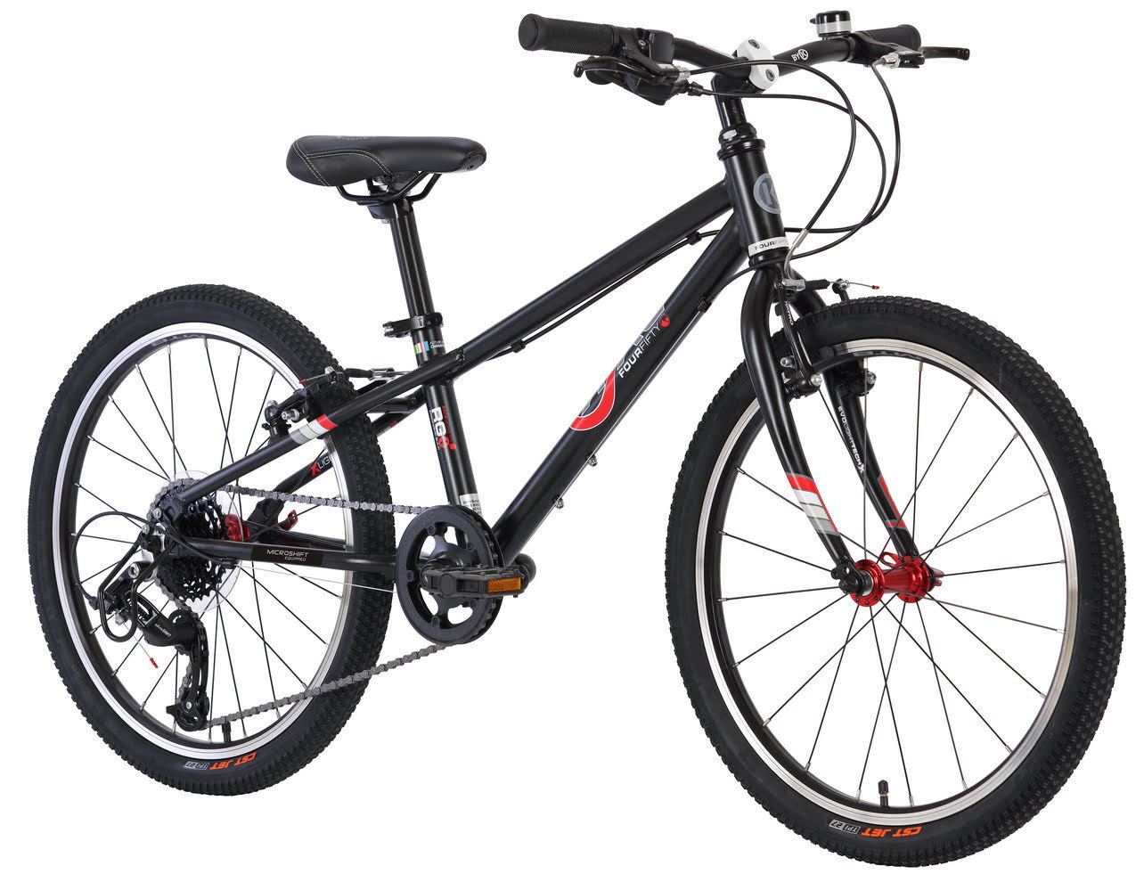 ByK E-450 MTB [Colour: Black/Red/White]