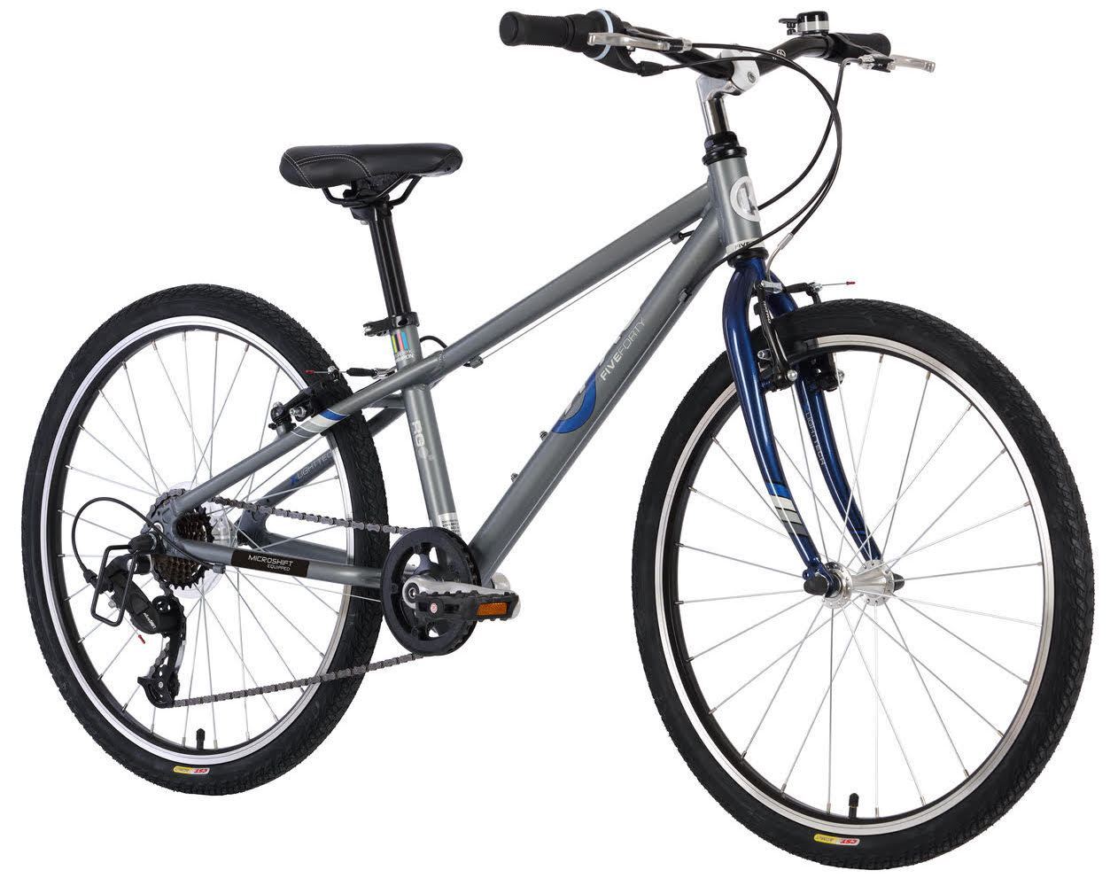 ByK E-540 Mountain/Road Bike [Colour: Titanium/Dark Blue]
