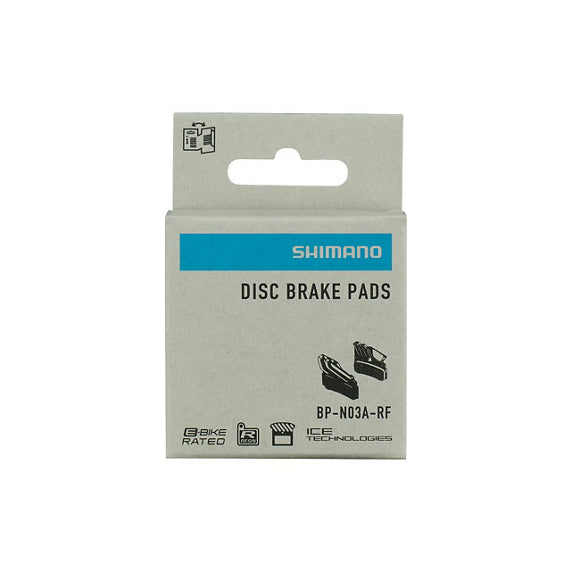 Shimano BR-M9120 Resin Brake Disc Pads (BP-N03A-RF) w/Fin & Spring