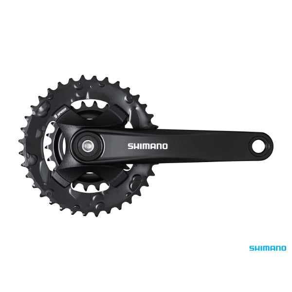 Shimano FC-MT101-2 Front Crankset Altus 175mm 36-22T Black