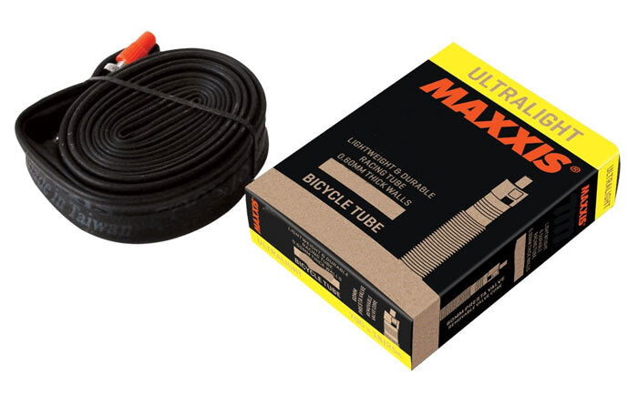 Maxxis Ultralight 700x23/32C 60mm Presta Valve Tube (Removable Valve Core)