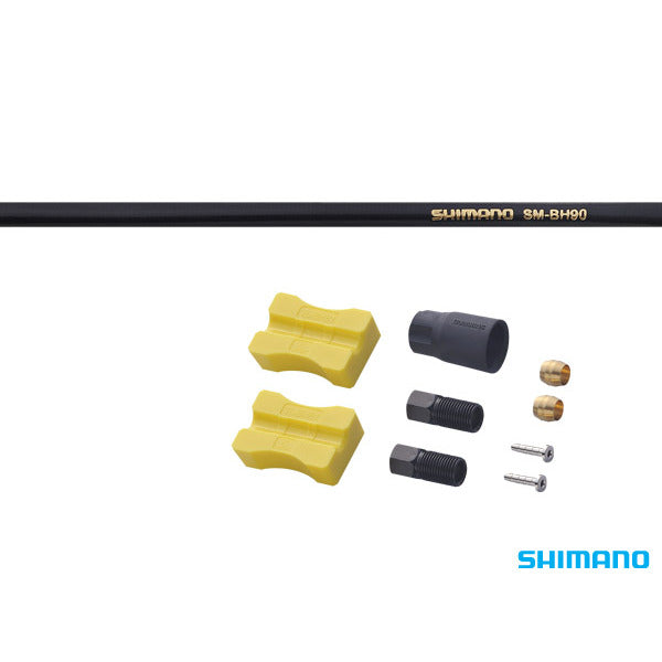 Shimano SM-BH90-SS Disc Brake Hose [Size: 1000mm] Straight Connect Black