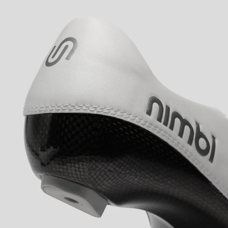Nimbl Ultimate Exceed Road Cycling Shoes – White/Silver