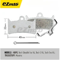 EZmtb Kevlar Ceramic Brake Pads Hope V4