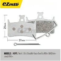 EZmtb Kevlar Ceramic Brake Pads Hope E4