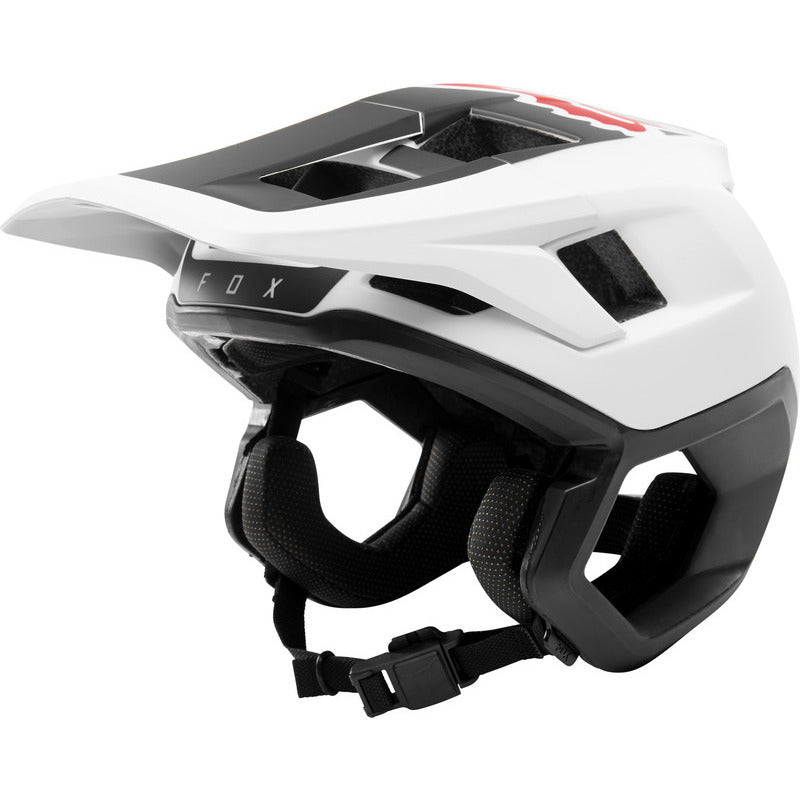 Fox Dropframe Pro MIPS MTB Helmet [Colour: White/Black] [Size: M (54-56cm)]