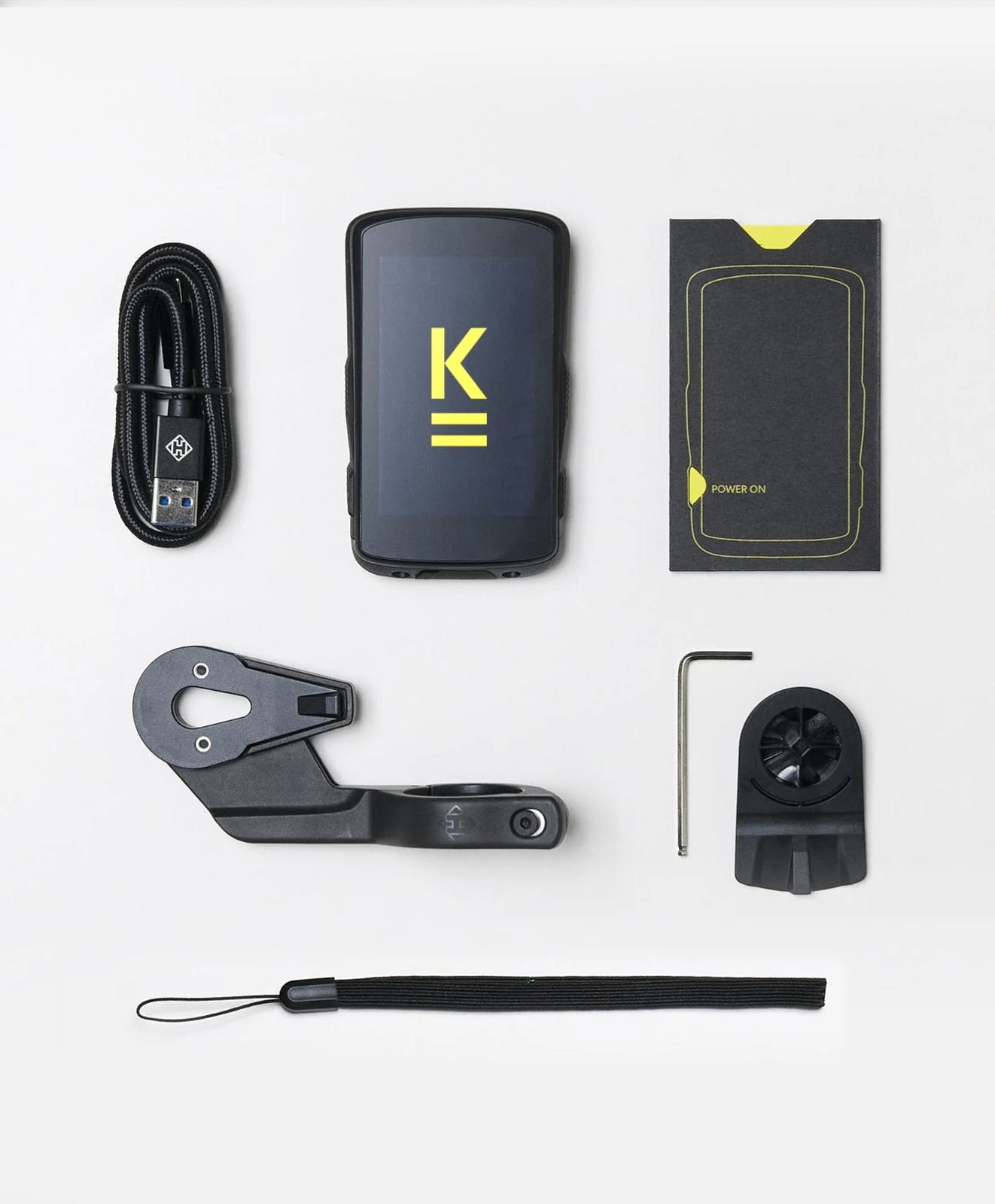 Hammerhead Karoo 2 Bicycle GPS Computer w Mount, Adapter & Lanyard