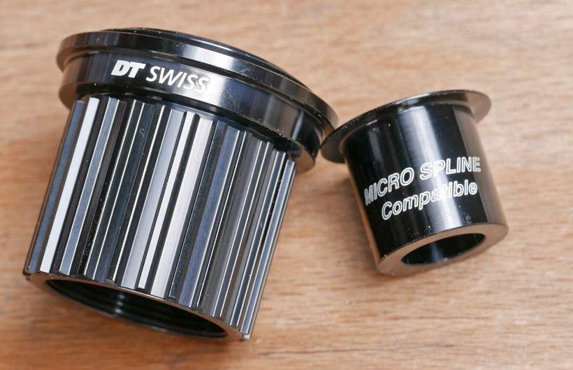 DT Swiss Ratchet Microspline Freehub Body incl Right Endcap
