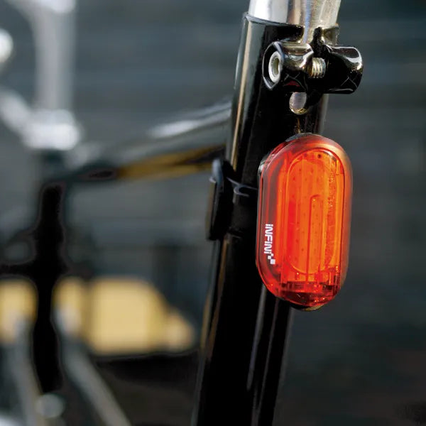 Infini Olley I-210R USB Rechargeable Rear Bike Light – 50 Lumens