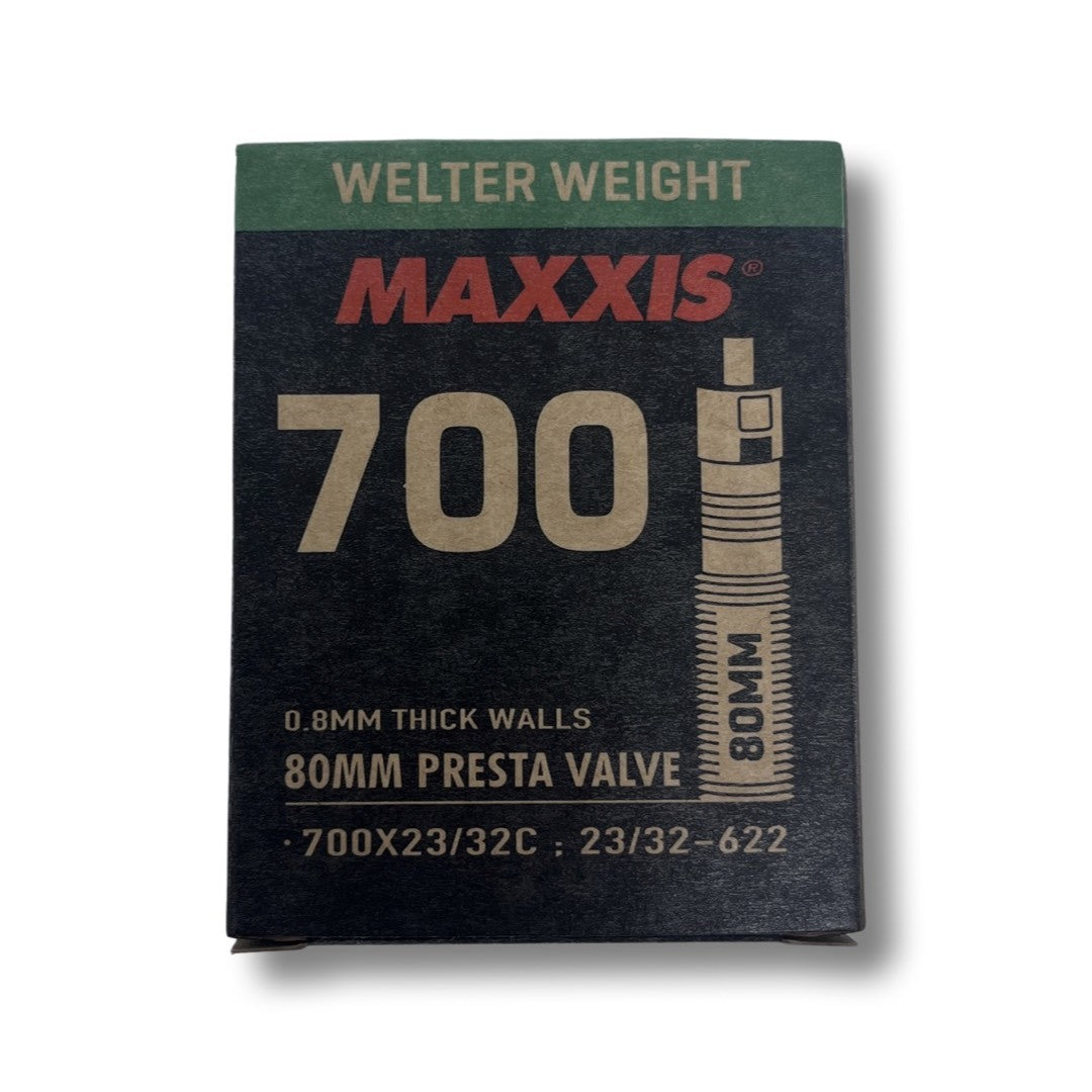 Maxxis Tube Welter Weight 700 x 23/32C Presta Valve [Valve Length: 80mm]