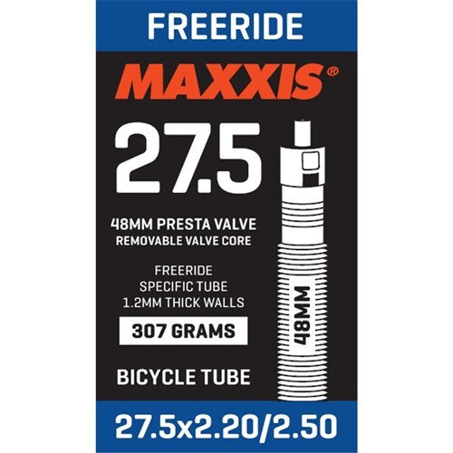 Maxxis Freeride Presta Tube [Size: 27.5 x 2.20-2.50] [Valve Length: 48mm]