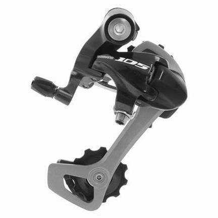 Shimano RD-5701 Long Cage Rear Derailleur 105 10-Speed Triple Black (30T or 32T compatibility)
