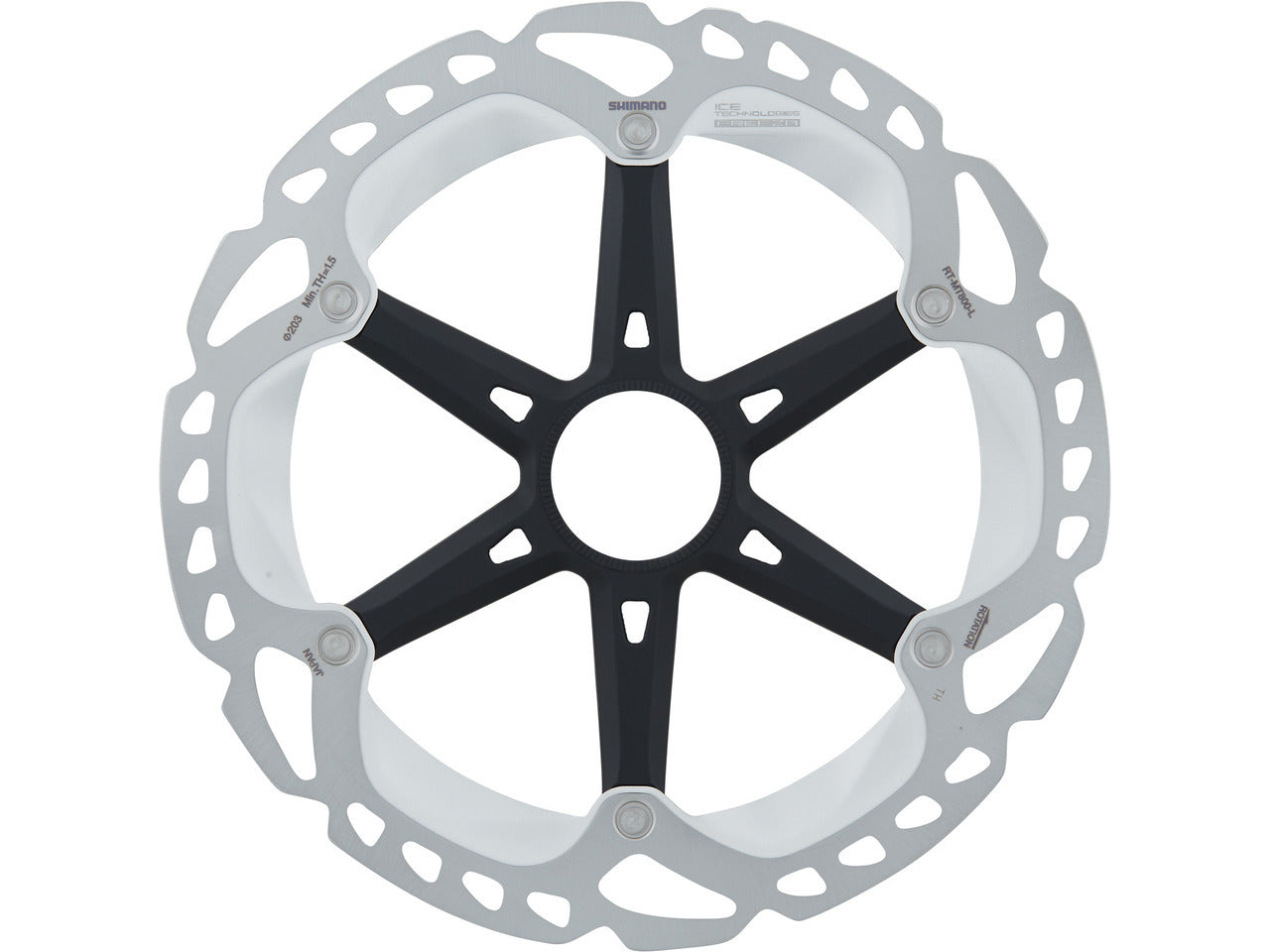 Shimano Deore XT RT-MT800 Disc Rotor Ice-Tech [Fixture: Centerlock] [Size: 203mm] [Serration: Internal]