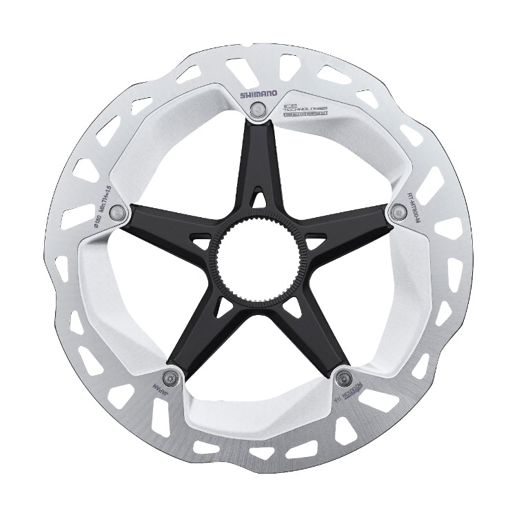Shimano Deore XT RT-MT800 Disc Rotor Ice-Tech [Size: 180mm] [Fixture: Centerlock] [Serration: Internal]