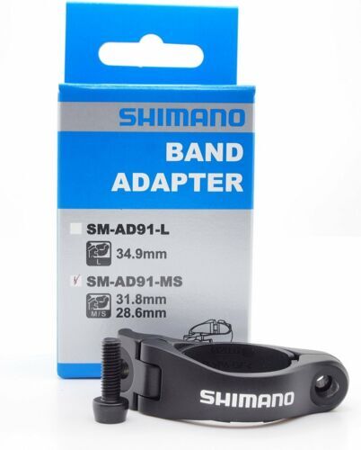 Shimano SM-AD91-MS Dura Ace Clamp Band Adapter 28.6/31.8mm
