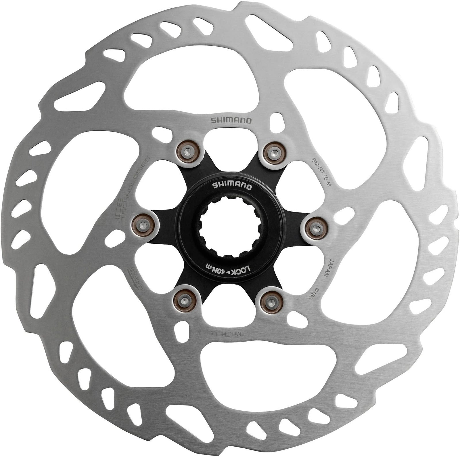 Shimano SM-RT70 Disc Rotor 105/SLX/GRX Centerlock [Size: 180mm]