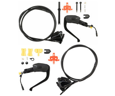 Shimano Dura-Ace ST-R9180 R/L Hydraulic Disc Brake Dual Control Di2 Lever Set 11 Speed w Hose & Calipers