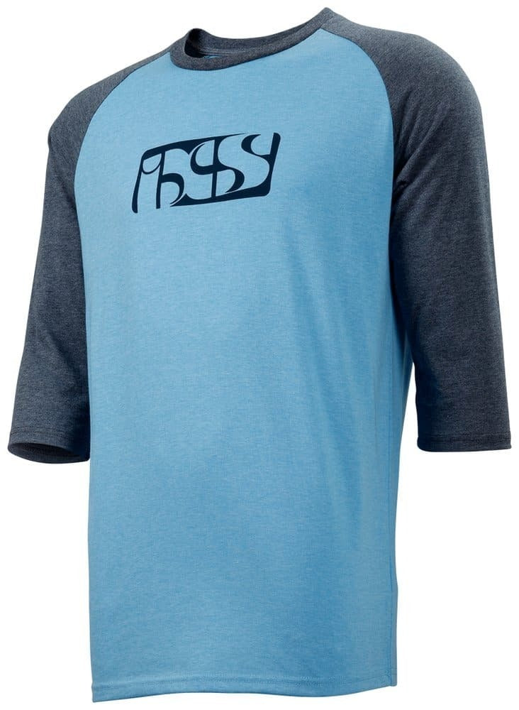 iXS Brand 3/4 Tee 6.1 Large Light Blue/Night Blue