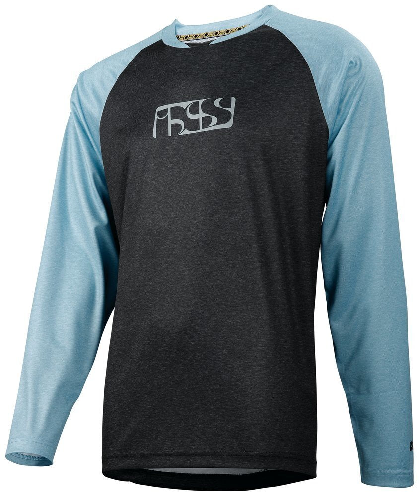 iXS Progressive 7.1 Long Sleeve Jersey Medium Black/Blue