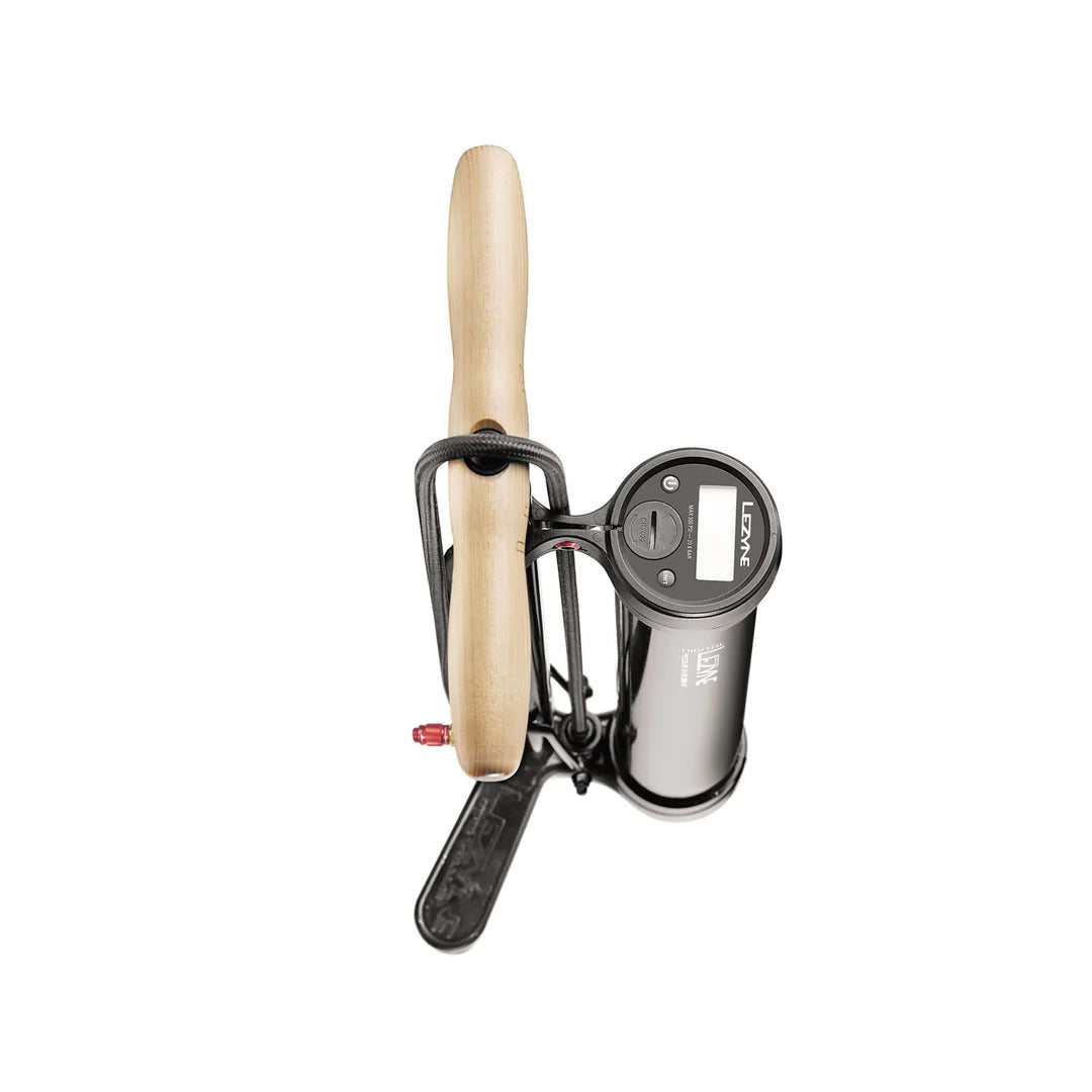 Lezyne Digital Press Over Drive Floor Pump [Colour: Black]