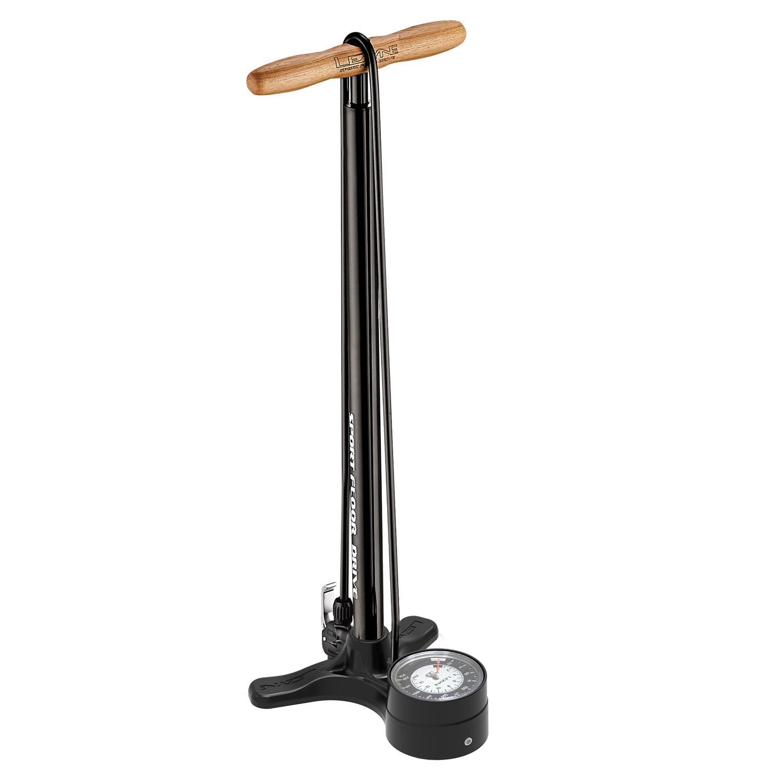 Lezyne Digital Sport Drive Floor Pump [Colour: Black]