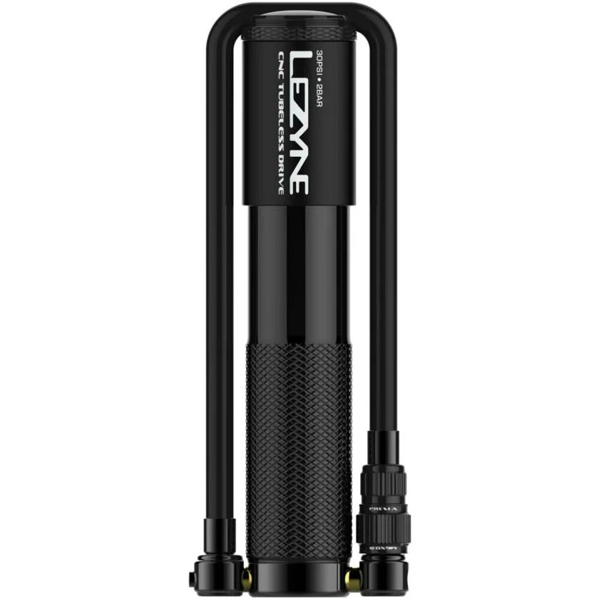 Lezyne CNC Tubeless Drive Hand Pump - Black