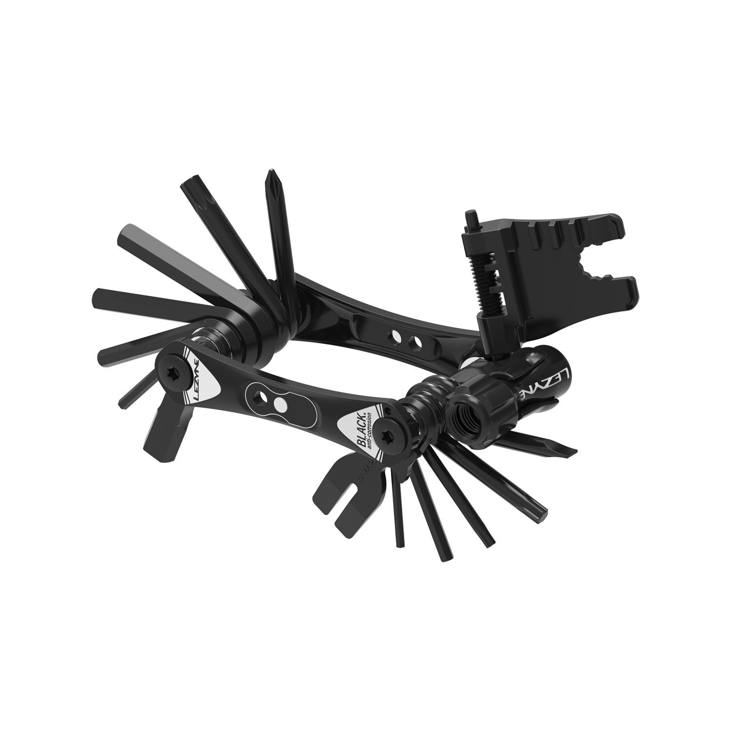 Lezyne RAP II 19 CO2 Multi Tool - Black Anodised