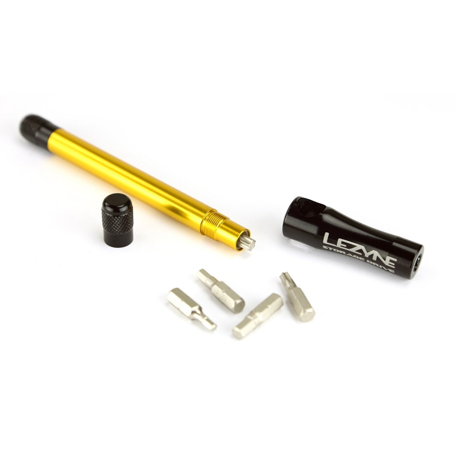 Lezyne Storage Device Black/Gold