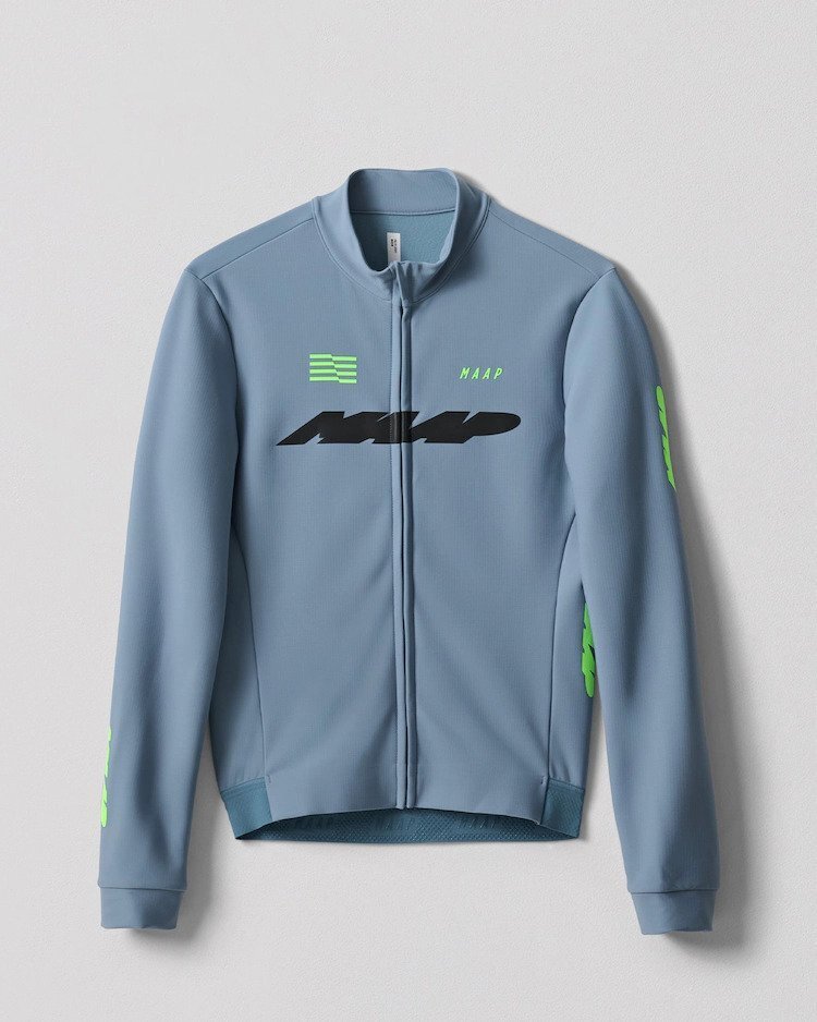 MAAP Eclipse Thermal Long Sleeve Jersey [Colour: Teal] [Size: XXL]