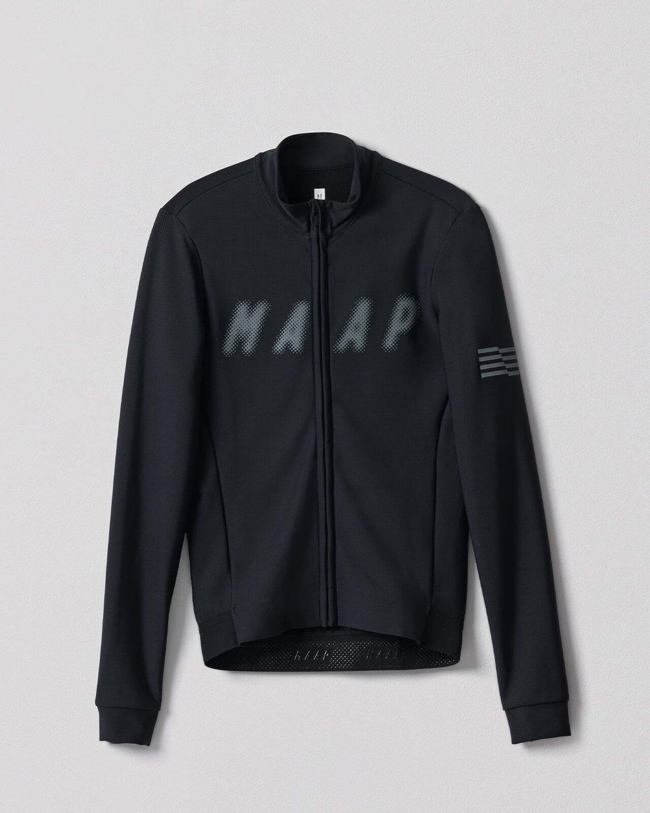 MAAP Halftone Thermal Pro LS Jersey Black XS