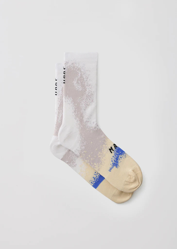 Maap Blurred Out Sock [Size: L/XL] [Colour: Peach Mix]