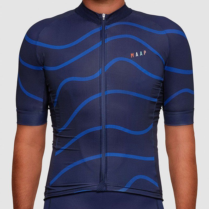 Maap Terrain Team Short Sleeve Jersey [Size: XS] [Colour: Navy]